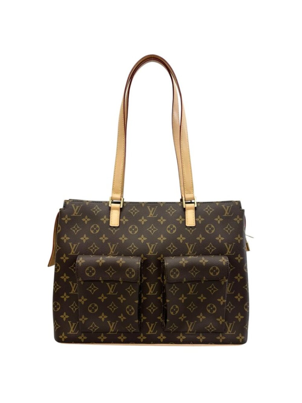 Louis Vuitton Handbag Monogram Canvas Brown
